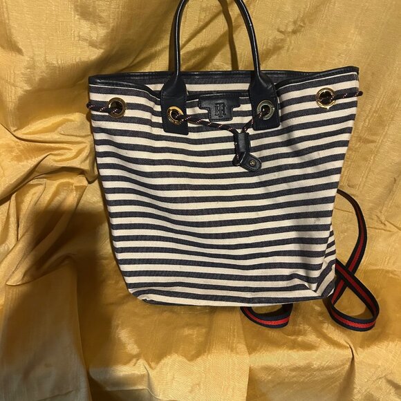 Rare Tommy Hilfiger  tote - Picture 1 of 7